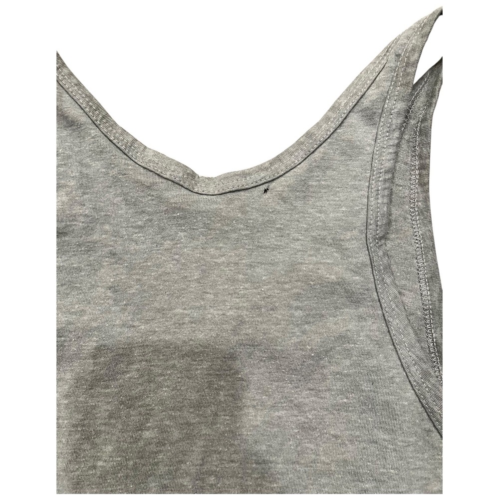 Vintage 80s Gold's Gym Men Gray Tank Top Single Stitch California Muscle Shirt M - Picture 6 of 6